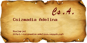Csizmadia Adelina névjegykártya